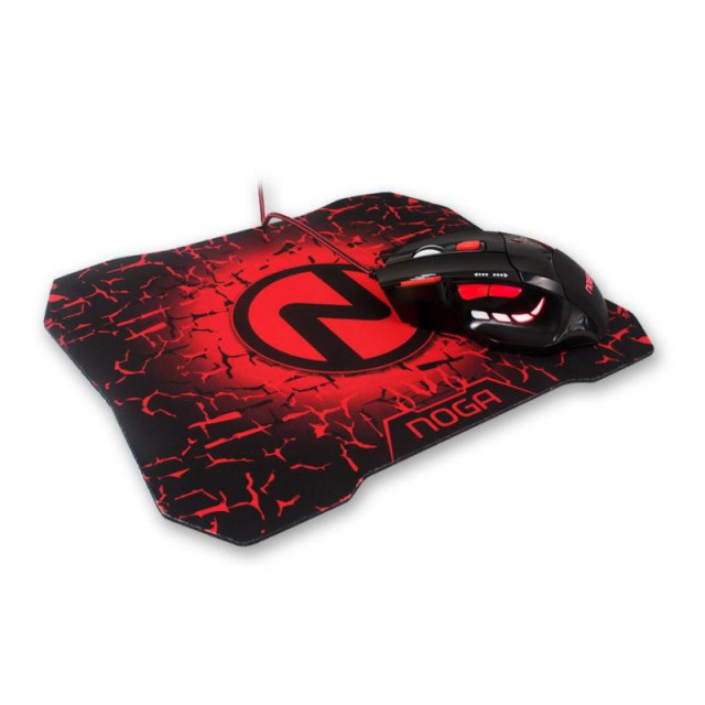 Mouse gamer + pad st-620