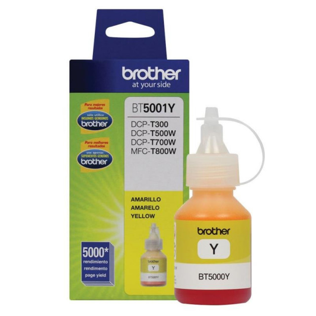 Botella de tinta p/impresora bt5001y