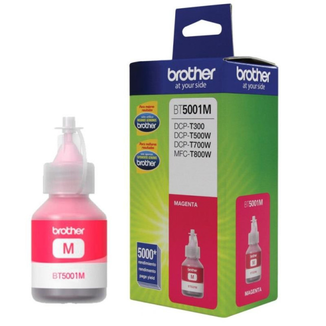 Botella de tinta p/impresora bt5001m