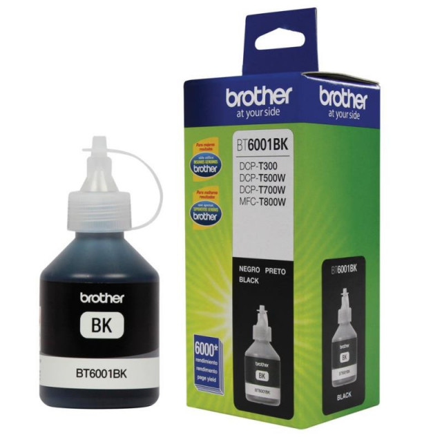 Botella de tinta p/impresora bt6001bk