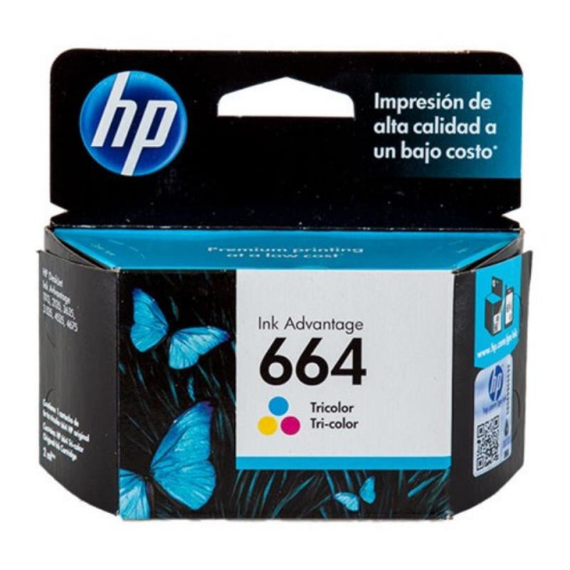 Cartucho hp 664 color