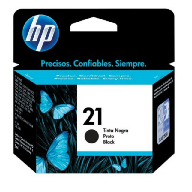 Cartucho hp 21 negro