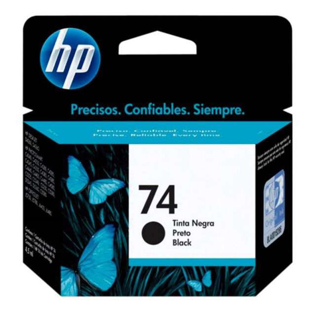 Cartucho hp 74 negro