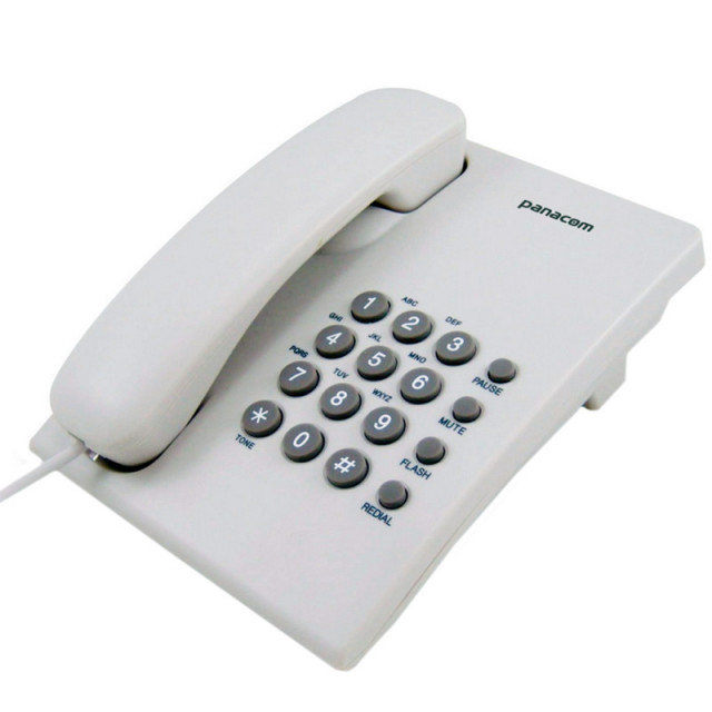 Telefono fijo alambrico pa-7500 blanco