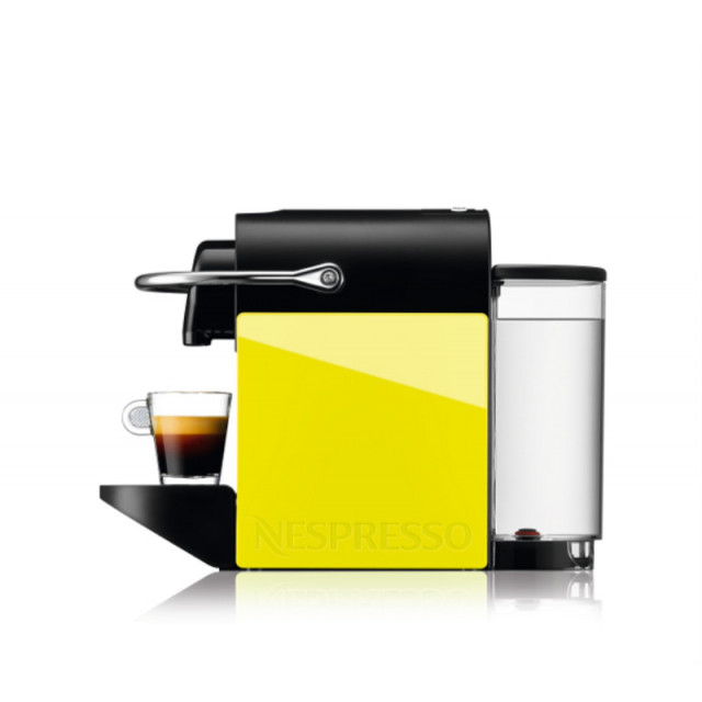 Maquina de cafe pixie clips black & yellow + aeroccino 3